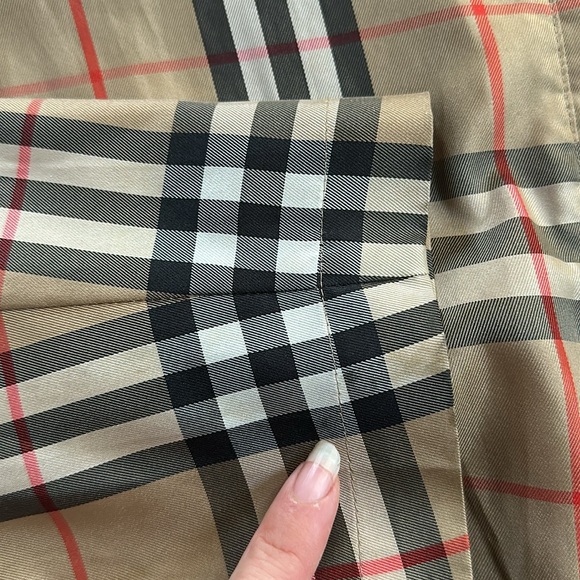 BURBERRY NOVA CHECK TRENCH RAINCOAT - Picture 4 of 4